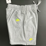 24/25 NK Grey Cotton shorts(002、前彩色标、全棉)