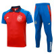 24/25 Spain Red Polo Collar Pants Set(C1101)