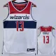 22/23 Wizards POOLE #13 White Top Quality Hot Pressing NBA Jersey
