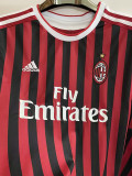 2011/2012 ACM Home Long Sleeve Retro Soccer Jersey (长袖)