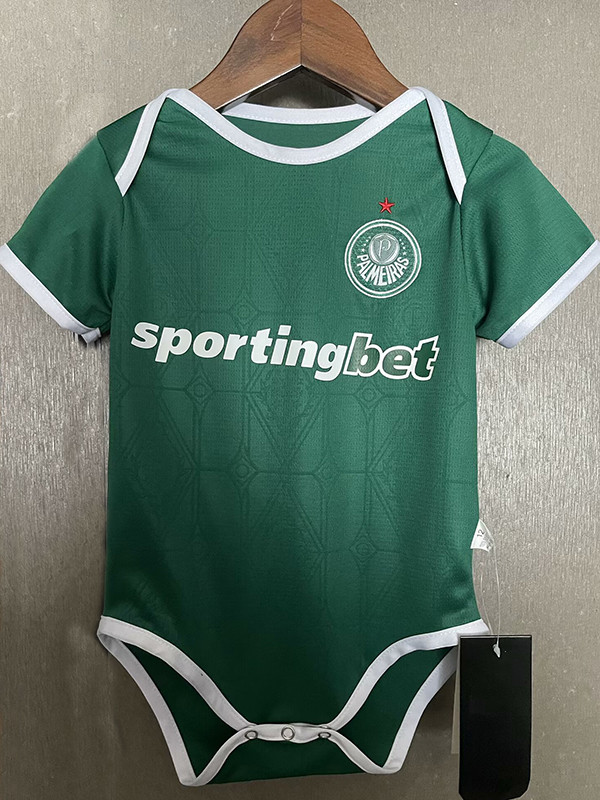 25/26 Palmeiras Home  Baby Infant Crawl Suit