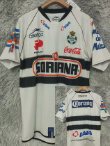 2007/2008  Santos Laguna away Retro Soccer Jersey(Print all sponsors、全广告)