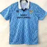 1991 Lazio Home Retro Soccer Jersey