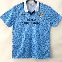 1991 Lazio Home Retro Soccer Jersey