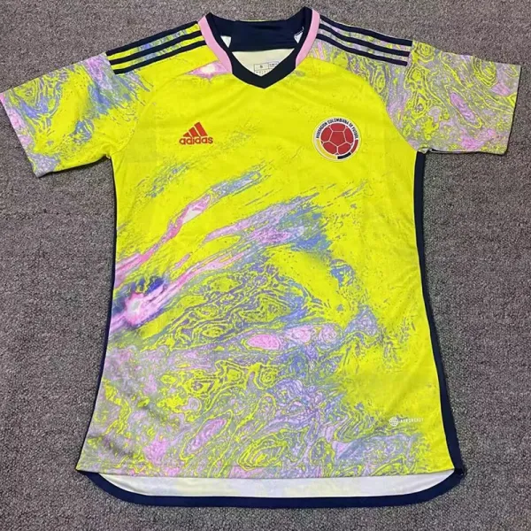2024 Colombia Yellow Fans Soccer Jersey