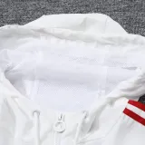 23/24 Man Utd White Windbreaker