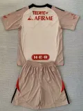 24/25 Tigres UANL Beige Special Edition Kids Fans Soccer Jersey