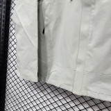 24/25 F703 Disant White Single Layer Windbreaker(连帽冲锋衣）