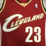 2003/2004 Cleveland Cavaliers JAMES #23 Red Retro Top Quality Hot Pressing NBA Jersey
