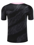 24/25 PSG Black Pink Shoulders Training Shirts(黑色粉肩）