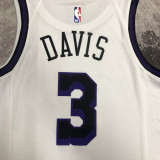 22/23 LAKERS DAVIS #3 White City Edition Top Quality Hot Pressing NBA Jersey