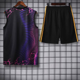 24/25 RMA Black Purple （Leopard Head）Tank top and shorts suit
