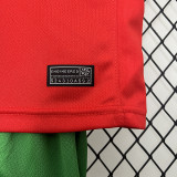 24/25 Portugal Home Kids Soccer Jersey