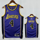 22/23 LAKERS KNEGHT#4 Blue Flying Edition Top Quality Hot Pressing NBA Jersey飞人