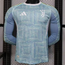 25/26 JUV Away  Long Sleeve Player Version Soccer Jersey