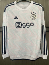 23/24 Ajax Away Long Sleeve Soccer Jersey (长袖)