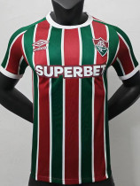 25/26 Fluminense Home   Player Version Soccer Jersey