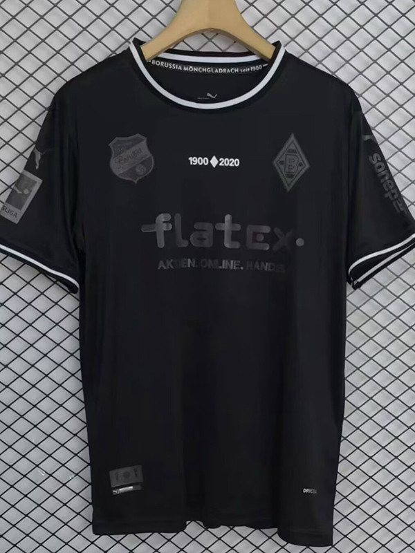 2025 Monchengladbach Anniversary Edition Black Fans Soccer Jersey