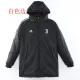 22/23 JUV Black Hooded Cotton Coat White Edge (白色边) 棉衣