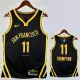 23/24 WARRIORS THOMPSON #11 Black City Edition Top Quality Hot Pressing NBA Jersey (V领)