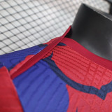 2024 BAR Royal Red Blue Special Edition Player Version Soccer Jersey