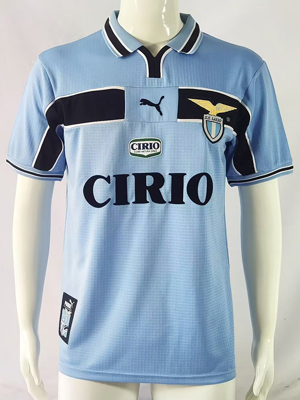 1998/1999 Lazio Home  Retro Soccer Jersey