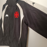 25/26  Vasco da Black Hooded  Windbreaker