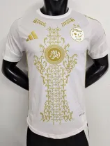 24/25 Algeria White Special Edition  Player Version Soccer Jersey A35