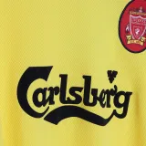 1997/1998 LIV Away Yellow Retro Soccer Jersey