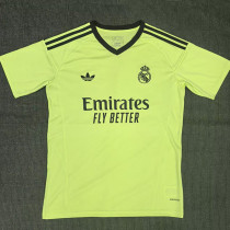 24/25 RMA Yellow Goalkeeper  Fans Soccer Jersey