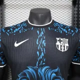 24/25 BAR Blue Lion Head Special Edition Player Version Soccer Jersey