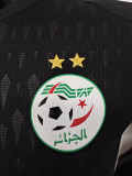 23/24  Algeria  Black  Player Version Soccer Jersey(A14）