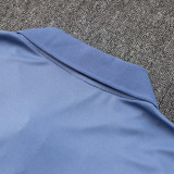 24/25 Cruzeiro Grey Polo Collar Pants Set(C1121)