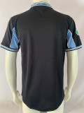 1998/2000 Lazio Black Retro Soccer Jersey(带章）