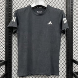 2025 T3374 AD Grey Blak Men's T-shirt Top灰黑色