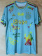 25/26 Ajax Graffiti Light Blue Fans Soccer Jersey