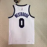 22/23 LAKERS WESTBROOK #0 White City Edition Top Quality Hot Pressing NBA Jersey