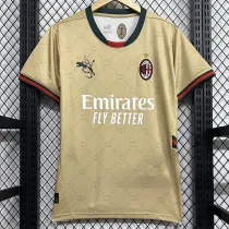 24/25  ACM Yellow Joint Edition Fans Soccer Jersey