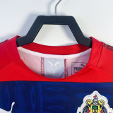 2019/2020 Chivas Away Long Sleeve  Retro Soccer Jersey (长袖)