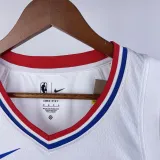22/23 Clippers WESTBROOK #0 White Top Quality Hot Pressing NBA Jersey
