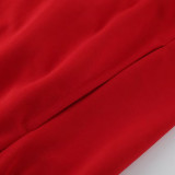 2025 AD Year of the Snake Commemorative Red Hoodie Suit