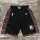 19/20 NETS Black City Edition Top Quality NBA Pants(彩边)