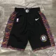 19/20 NETS Black City Edition Top Quality NBA Pants(彩边)