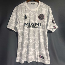 23/24 Inter Miami Grey White Special Edition Fans Soccer Jersey