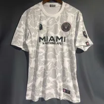 23/24 Inter Miami Grey White Special Edition Fans Soccer Jersey