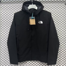 24/25 F701 TNF Black Single Layer Hooded  Windbreaker (连帽）