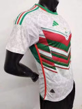 2024 Algeria White －Green Edge  Special Edition  Player Version Soccer Jersey # A20