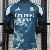 24/25 RMA  Royal Blue White Dragon Special Edition Player Version Soccer Jersey