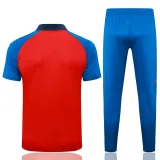 24/25 Spain Red Polo Collar Pants Set(C1101)