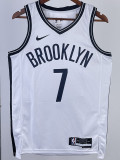 22/23 Nets DURANT #7 White Top Quality Hot Pressing NBA Jersey